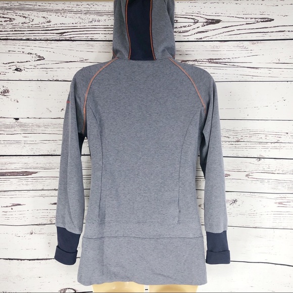 Columbia Women's Heather Honey Long Hoodie, Active Fit - Excellent Condition - Picture 5 of 7